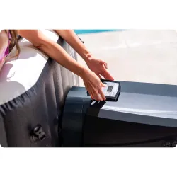 Relaxing inflatable SPA for 6 persons, with hydromassage for the garden