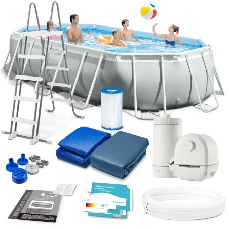 12-in-1 garden frame pool 503 x 274 x 122 cm made of durable materials