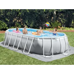 Durable garden frame pool 503 x 274 x 122 cm for outdoor enjoyment