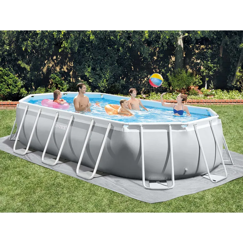 Durable garden frame pool 503 x 274 x 122 cm for outdoor enjoyment