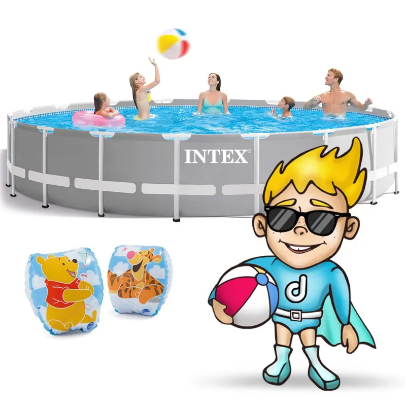 Garden frame pool 549 x 122 cm 21in1 set INTEX 26732 in stylish design