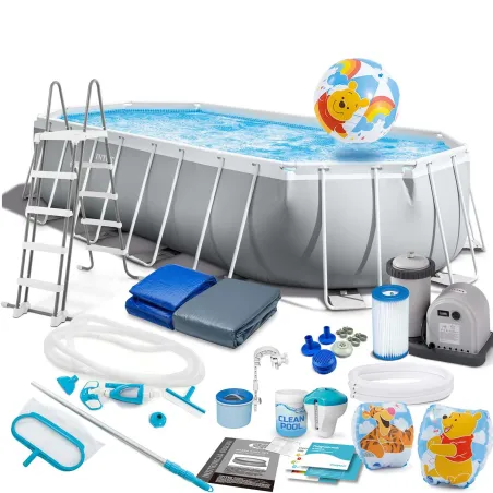 21in1 set frame pool 610 x 305 x 122 cm INTEX 26798, perfect for outdoor use