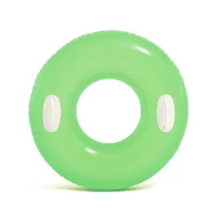 Swimming Ring with Handles 76 cm Green INTEX 59258