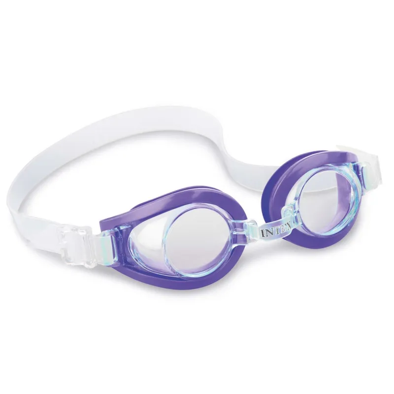 Intex 55602 yellow swimming goggles for children, made from high-quality materials