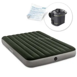 Inflatable Airbed 203x152x25 cm with Electric Pump INTEX 64779