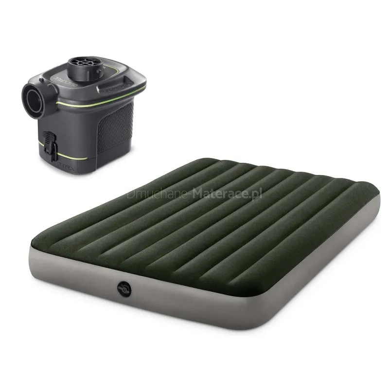 Perfect for the bedroom or camping, inflatable airbed 203x152 cm size