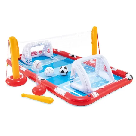 Sports Arena Inflatable Play Center Intex 57147 with water slide for kids