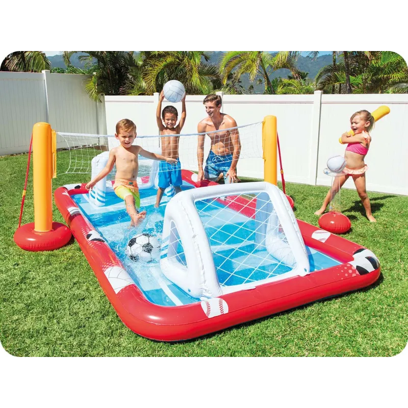 Ideal for outdoor play Sports Arena Inflatable Play Center Intex 57147 for kids