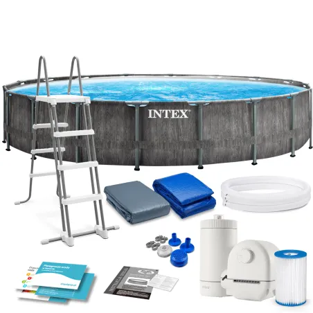 12-in-1 garden frame pool 549 x 122 cm, durable material for outdoor fun