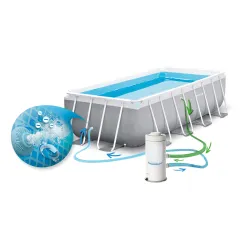 10-in-1 Intex 26790 frame pool, perfect for relaxation in the garden during summer