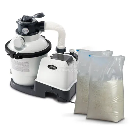 Sand filtering pump 12000 l/h INTEX 26652 with 50 kg sand for pools