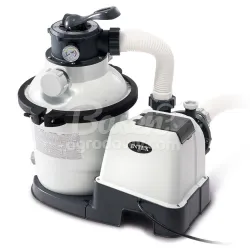 Efficient pool pump 12000 l/h with 50 kg sand for water filtration