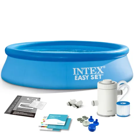 Garden pool 244 x 61 cm with durable frame, perfect for outdoor fun
