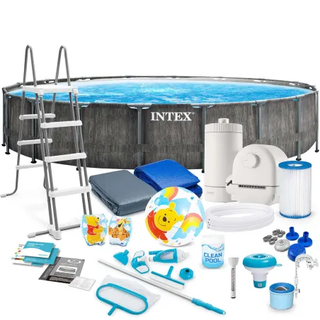 Frame garden pool 549 x 122 cm made from durable PVC material
