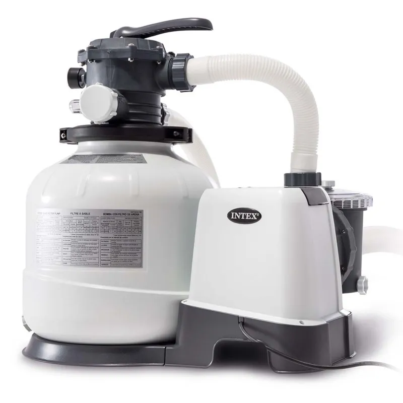 Efficient pool pump, perfect for summer gardens and relaxation by the pool