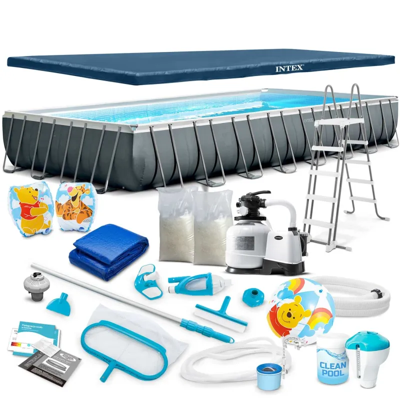 Garden frame pool 975 x 488 x 132 cm, perfect for outdoor fun, durable design