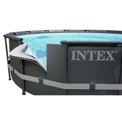 Durable frame pool for summer relaxation in the garden