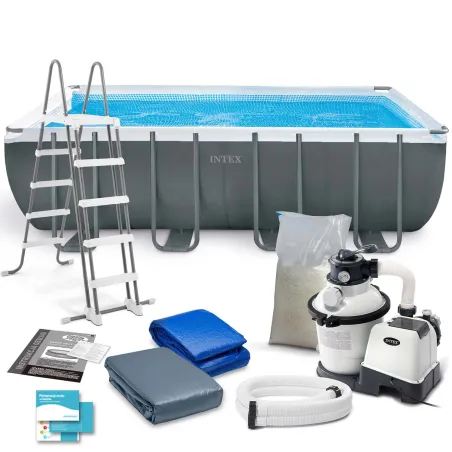 Garden frame pool 549 x 274 x 132 cm, perfect for outdoor fun, 12in1 INTEX 26356