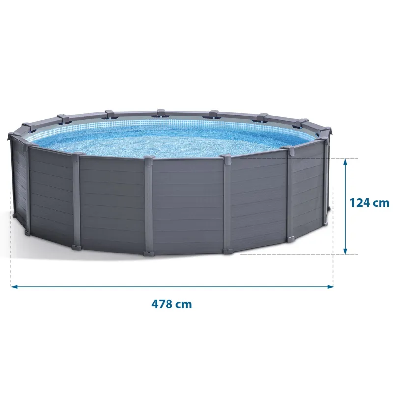 Perfect pool for garden fun for both kids and adults