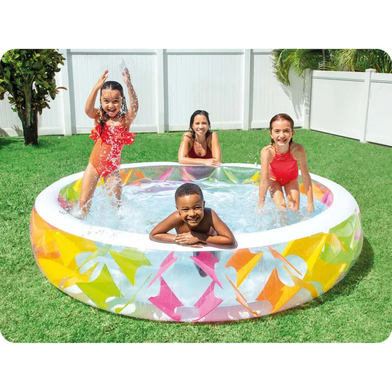 Inflatable pool Windmill INTEX 56494 in bright colors perfect for summer parties
