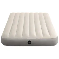 Blue inflatable airbed 191x137 cm with built-in pump INTEX 64102