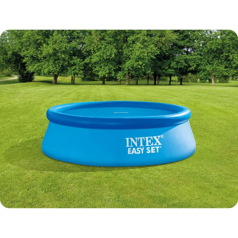High-quality material of the 244 cm pool cover, durable and weather-resistant