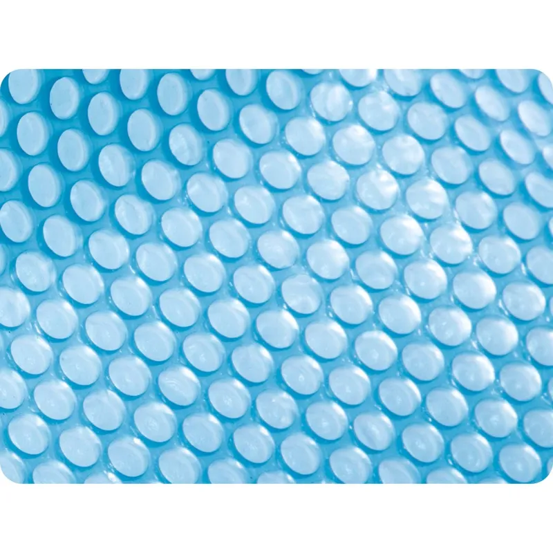 Pool cover 716 x 346 cm, blue color, perfect for the garden