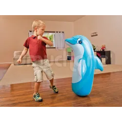 Inflatable dolphin rocker INTEX 44669, perfect for pool or beach fun