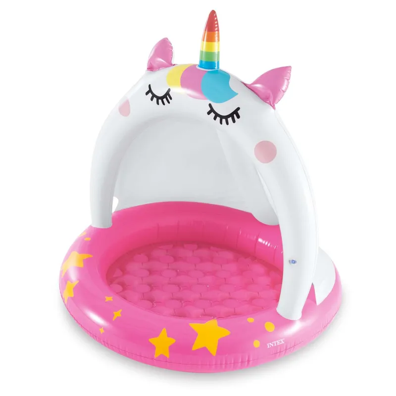 Durable inflatable pool for kids, made from high-quality materials, 102 x 102 cm