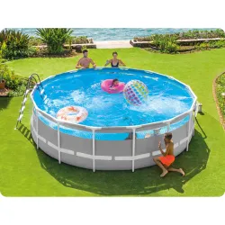 Perfect garden frame pool 488 x 122 cm for families with kids, great for outdoor fun