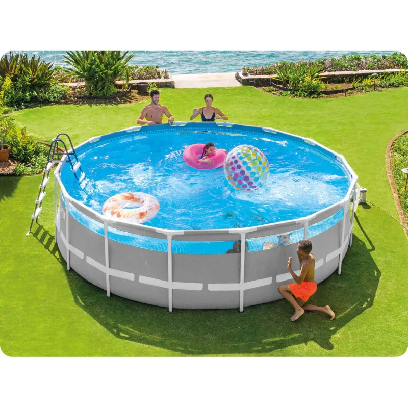 Perfect garden frame pool 488 x 122 cm for families with kids, great for outdoor fun