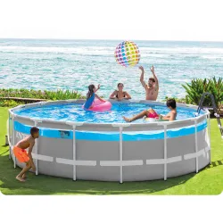 Garden frame pool 488 x 122 cm, perfect for cooling off on hot days