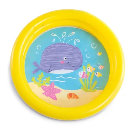 Inflatable paddling pool with whale 61 x 15 cm, perfect for outdoor fun