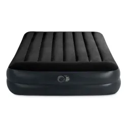 Inflatable airbed 203x152x42 cm, great for outdoor use like gardens or beaches