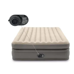 Comfortable blue inflatable airbed for two INTEX 64164ND