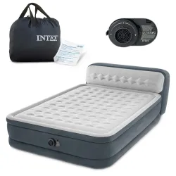 Inflatable Airbed 236x152x46 cm with Built-in Electric Pump INTEX 64448