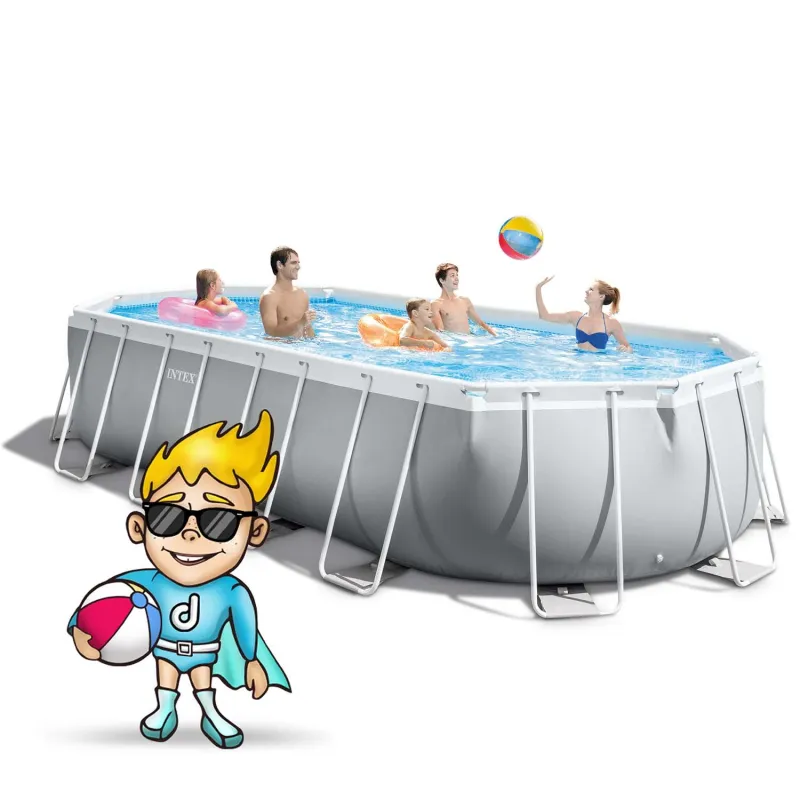 Outdoor frame pool 610 x 305 x 122 cm, perfect for summer relaxation