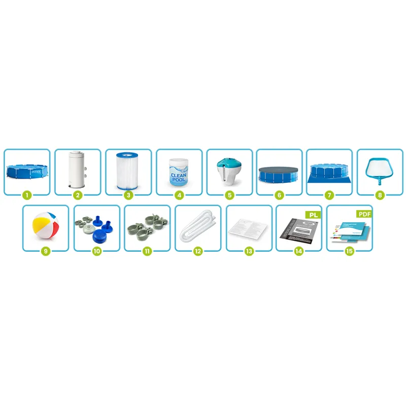 Durable 366 x 76 cm garden frame pool INTEX 28212