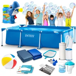 300 x 200 x 75 cm frame pool, durable design for outdoor fun