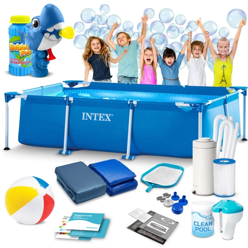 300 x 200 x 75 cm frame pool, durable design for outdoor fun