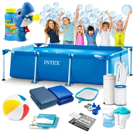 300 x 200 x 75 cm frame pool, durable design for outdoor fun