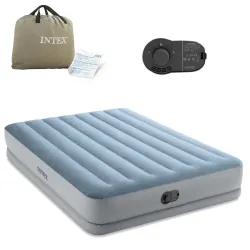 Inflatable Airbed 203x152x36 cm with Built-in Electric Pump INTEX 64159