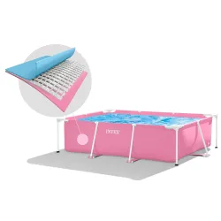 Pool made of durable material, easy to assemble for summer fun
