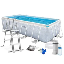 400 x 200 x 100 cm frame garden pool, perfect for summer relaxation in your garden