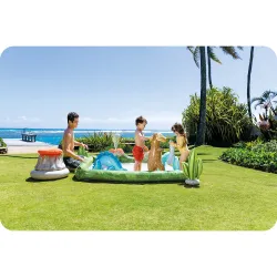 Inflatable playground Park Jurajski Intex 56132 for active kids' play