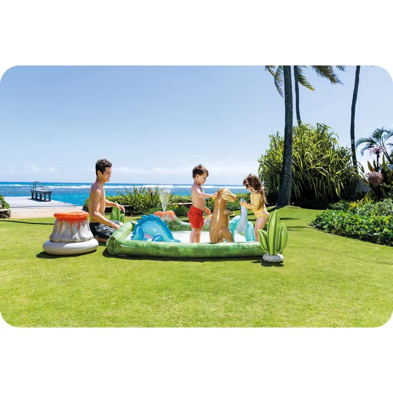 Inflatable playground Park Jurajski Intex 56132 for active kids' play