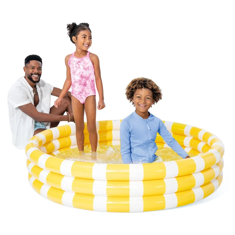 Lemon inflatable pool, a great choice for garden summer parties