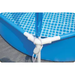 Kids pool with canopy, ideal for garden playtime