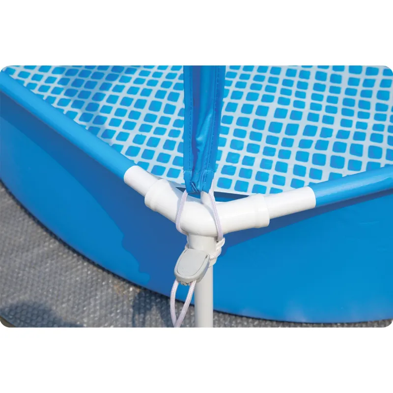 Kids pool with canopy, ideal for garden playtime