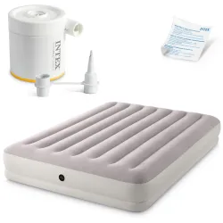 Inflatable Airbed 203x152x30 cm with Electric Pump INTEX 64179
